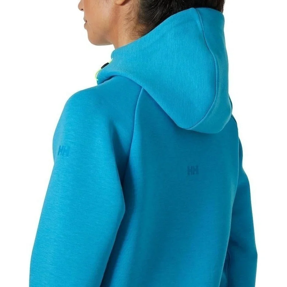Helly Hansen Womens HP Ocean FZ Jacket 2.0~LRG~Cyan